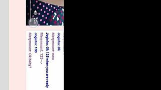 merymount continues with solo masturbation in part 2