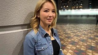 Inked big-breasted gal gets wild. Kanna, the freelancer, takes it hard in a 3P climax.