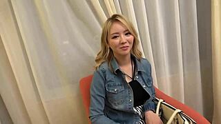 Inked big-breasted gal gets wild. Kanna, the freelancer, takes it hard in a 3P climax.