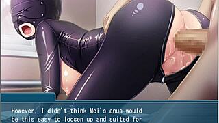 Cosplay Girl M Trains in Bondage for Anime Date