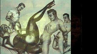 Vintage Erotic Drawings Unveil the Sensual Alphabet in Detail