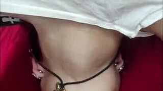 White Wolf OFC - Deep Throat Action with Submissive Teen White Moon