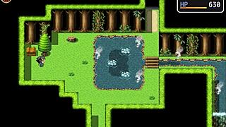 Yuka's big tits bounce in intense masturbation!