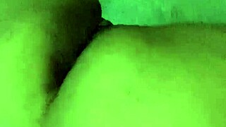 Bobbi Jo88, an ebony mature woman, obsesses over her shaved body during a voyeur massage.