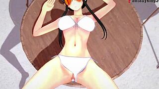 Yor Forger Engages in Intense Bikini Pool Sex in Spy x Family Fantasy