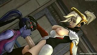 3D animated compilation of erotic games with big tits and big ass cartoons