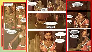 Savita Bhabi's first sexual experience in adult comic and hentai form