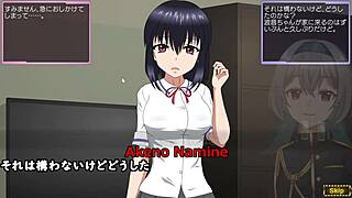 Toyed Girl in Hentai Game with Groping and Big Tits