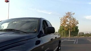 Hot Redhead Girl Gets Facial Cumshot on Small Tits