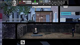 3D animated hentai with big tits and blowjob scene