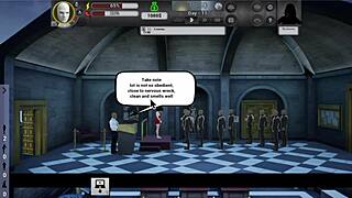 3D animated hentai with big tits and blowjob scene