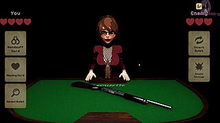 Cartoon sex with big tits and blowbang