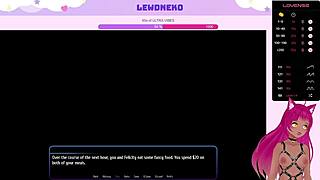 vtuber lewdneko casually plays harem hotel part 22 with some cartoon dating vibes