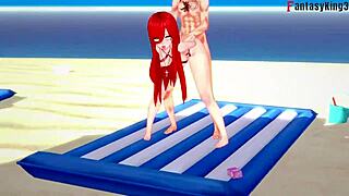 parasoul in bikini getting fucked hard 😈