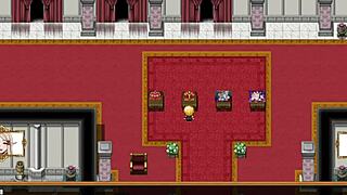 In this hentai game, a milf with big tits explores desires