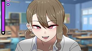 Confession game in hentai anime style 😊