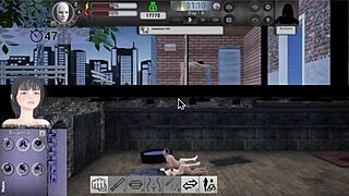 3D animated hentai with big tits and blowjob scene