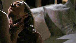 Erotic lesbian love making after a fight
