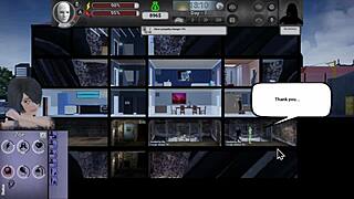 3D animated hentai with big tits and blowjob scene