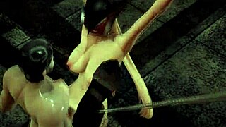 Yatterman's Doronjo's self-pleasure and hot scene with a facial finish