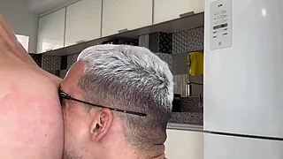 Who wants to fuck in the kitchen with a big cock?