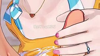 step brother and sister play with big tits in sexy outfit