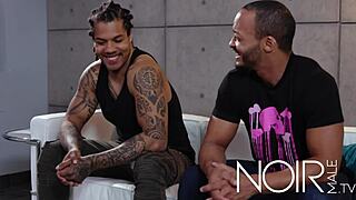 my stepsisters boyfriend is gay and i end up fucking him with his big black cock