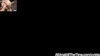 butt fucked tricia oaks gets gaping asshole pounded with creampie