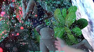 Name88s triangle 17 - splashing water at the girls in cartoon anime game