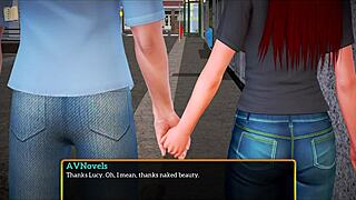 My New Family 337 Riding Big Cock with Small Tits