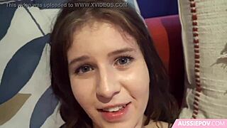 Australian POV porn with cumshots and cream pies