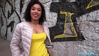 public agent plays rock paper scissors before HARDCORE OUTDOOR FUCKING in open field