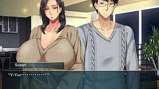 Hey, wanna join me in the changeroom with this hot MILF from Kanojo no Okaa-san Ep4?