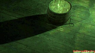 Is this lovable brunette sitting on her huge fake penis?