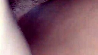 Step-siblings have sex with a flashlight in this amateur video