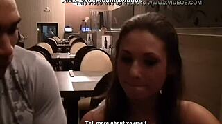 German Brunette with Big Tits Met and Fucked in Public Outdoor Reality