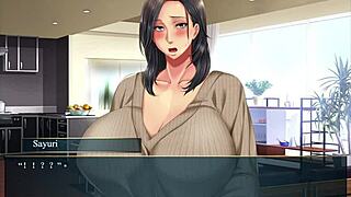 Hey, wanna join me in the changeroom with this hot MILF from Kanojo no Okaa-san Ep4?