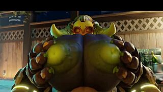 Big 3d overwatch orisa compilation