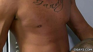 Athletic Gay Anal In Locker Room