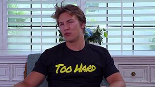 randy slams busty blonde teen marie in rough casting