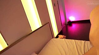 A blonde girlfriend gives great sex with perky breasts and then gives a GF experience