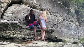 Bigdaddykj, why does your interracial couple fuck on that hike?