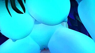 i'm riding my night elf in romantic cowgirl sex with intense orgasm