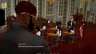 exploring the harem hotel in episode 385 of this engaging game series