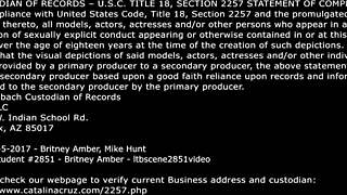 fantasy girl pass - britney amber drilling bubble butt secretary