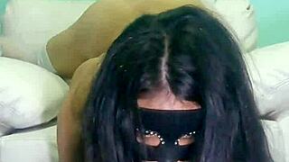 mi amigo tortures me with giant monstrous dildo!