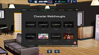 exploring the harem hotel in episode 385 of this engaging game series