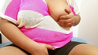 A young woman from Pattaya with large breasts