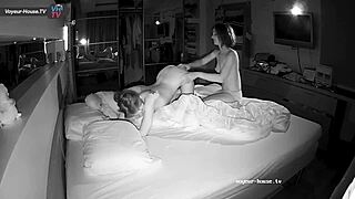 i'm in a lesbian couple with fingerbang strapon and shaking orgasm