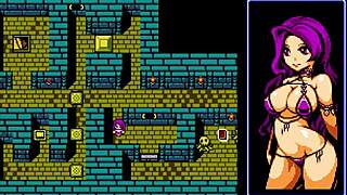 Tower of Succubus has big tits and orgasms in this hentai remake.